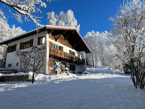 Idyllic country house in a quiet location with views