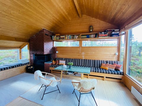 Top Airbnb: Architectural gem 1.5 hours from Oslo with sauna in Ringerike
