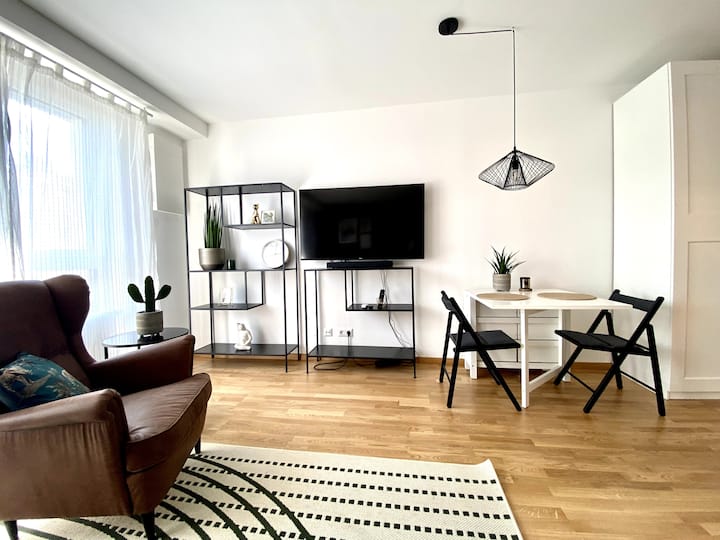 Modern And Bright Studio Apartment With Ac - Viyana