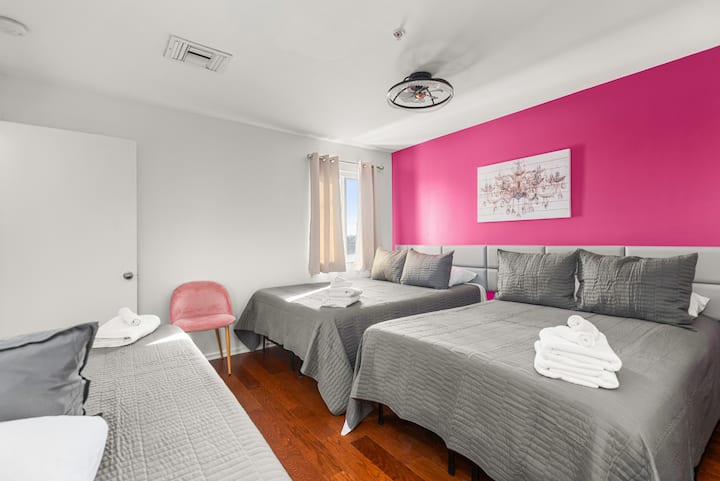 "We had enough beds and space to hang out, and the kitchen had all the amenities we needed. " Adam