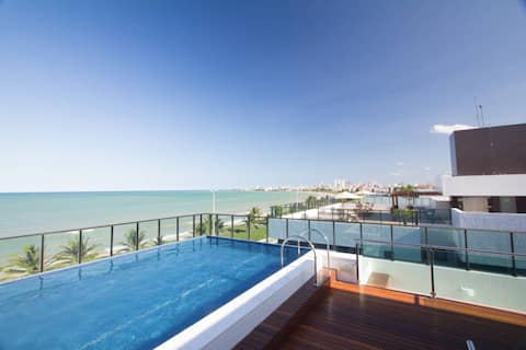 Apartment of 2 bedrooms by the sea (1 parking space)