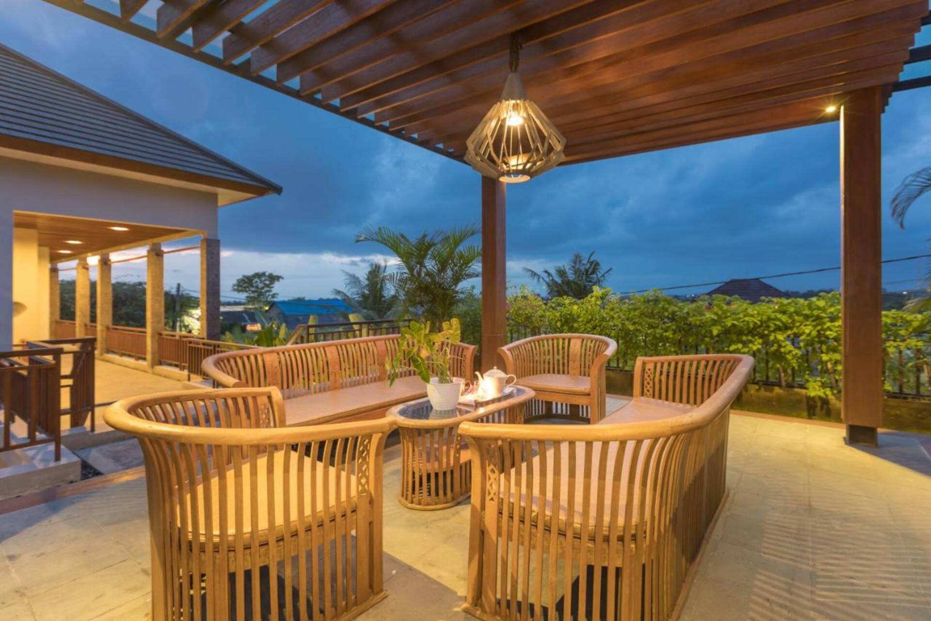 Lush Teakwood Modern 3 Bedroom Private Villa in Canggu 3