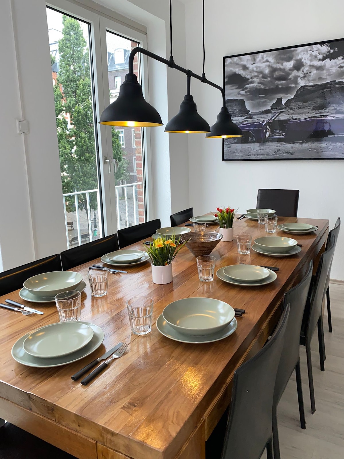 Successful Airbnb property: Old town accommodation for 21 people, 15 minutes to the fair in Altstadt