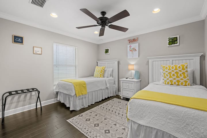 La 3ème chambre dispose de 2 lits jumeaux