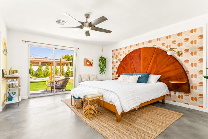 Glavna spavaća soba s glavnom terasom!