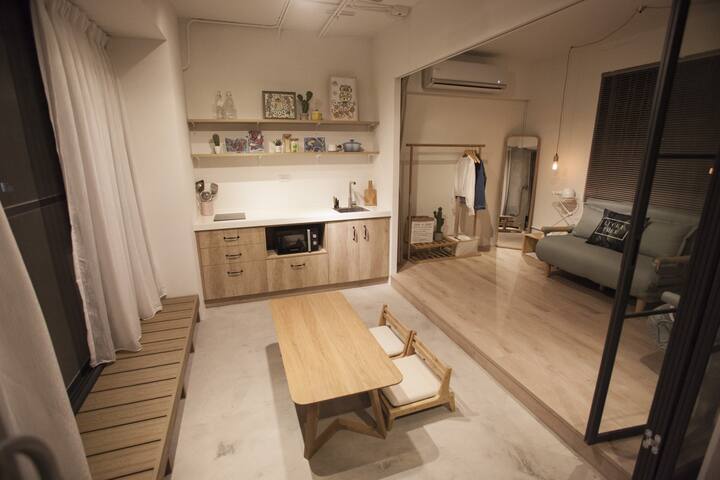 2~4-西門町Metro-三層風格公寓 (6-17 persons)-專屬戶外雙露臺 gallery image 4