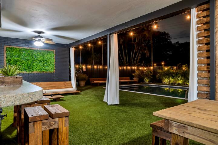 Jardins d’Eden | Turfed Pool | 6min Beach gallery image 5