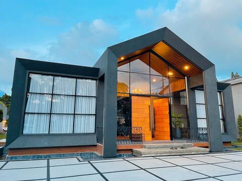 From Black Challet Villa Puncak