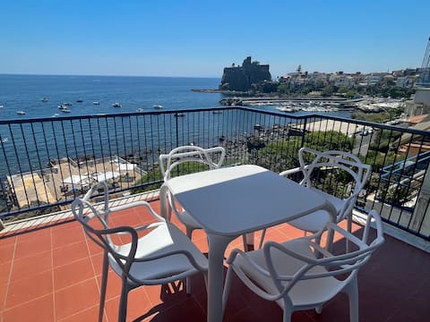 Sicily - Sea view apartment Aci Castello (CT)