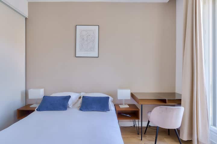 Nocnoc Le Paraiso - غرفة النوم 1، تلفزيون، مكيف هواء