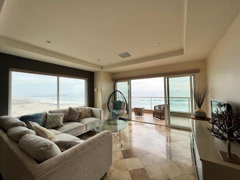 Top performing Airbnb: Beautiful oceanfront condo in a beautiful resort in Playas De Rosarito