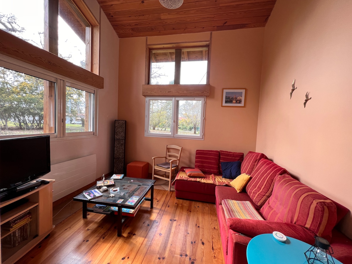 Airbnb performant: Beautiful and large Landes-style house – Airial de Yons à Lit Et Mixe