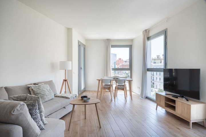 Appartement Tout Neuf Confortable Avec Piscine - Barcelone