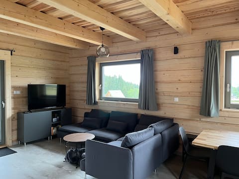 Top Airbnb: Hřebečná 211 Log Cabins in Ostrov