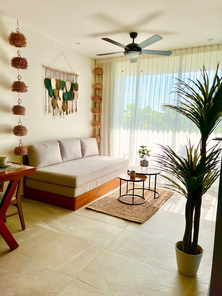 Condo in Tulum + Beach Club