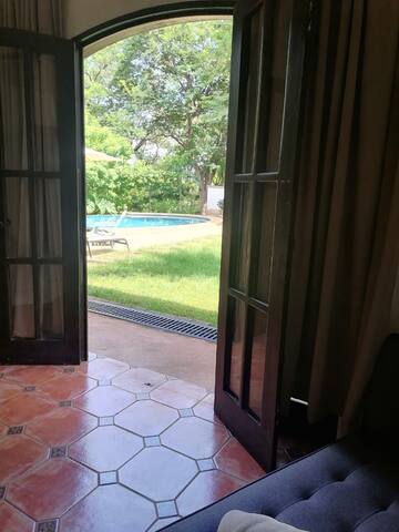 Casa céntrica con piscina