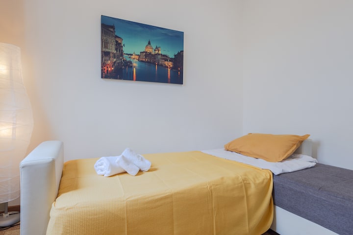 [Marcopoloairport]comfy 3br Apt With Venice Access - Mestre