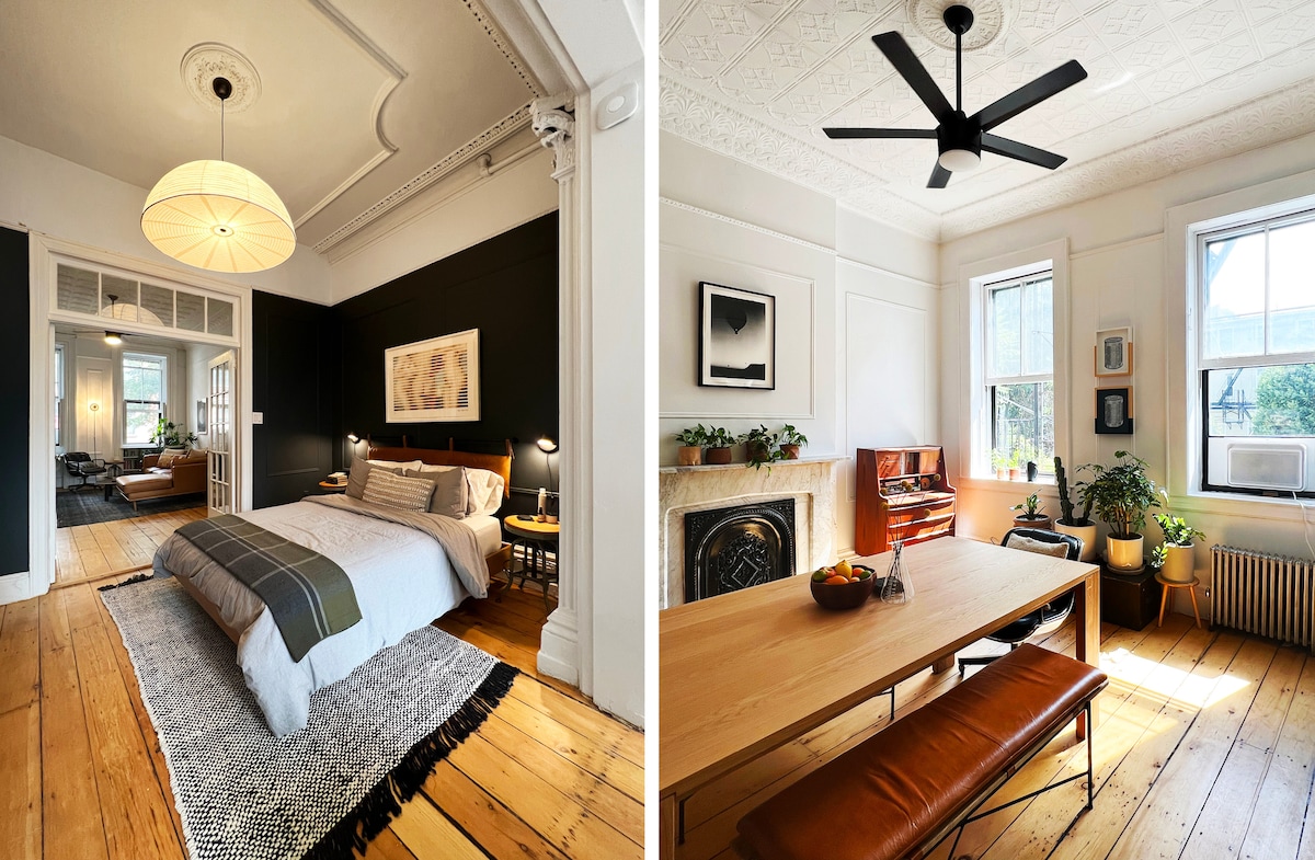 Dormitorio y comedor