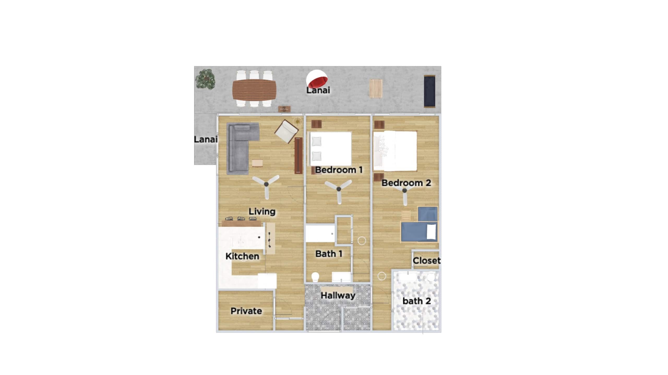 Condo in Kailua-Kona · ★4.96 · 2 bedrooms · 4 beds · 2 baths - Image 41