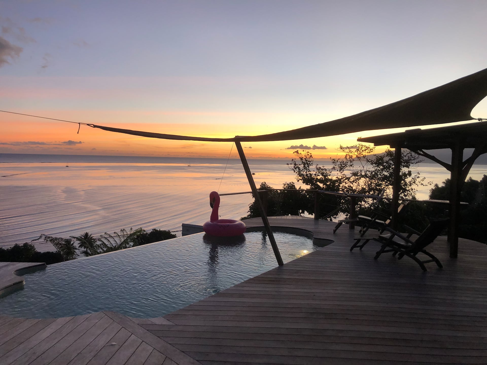 Beautiful villa with pool and 180° sea view