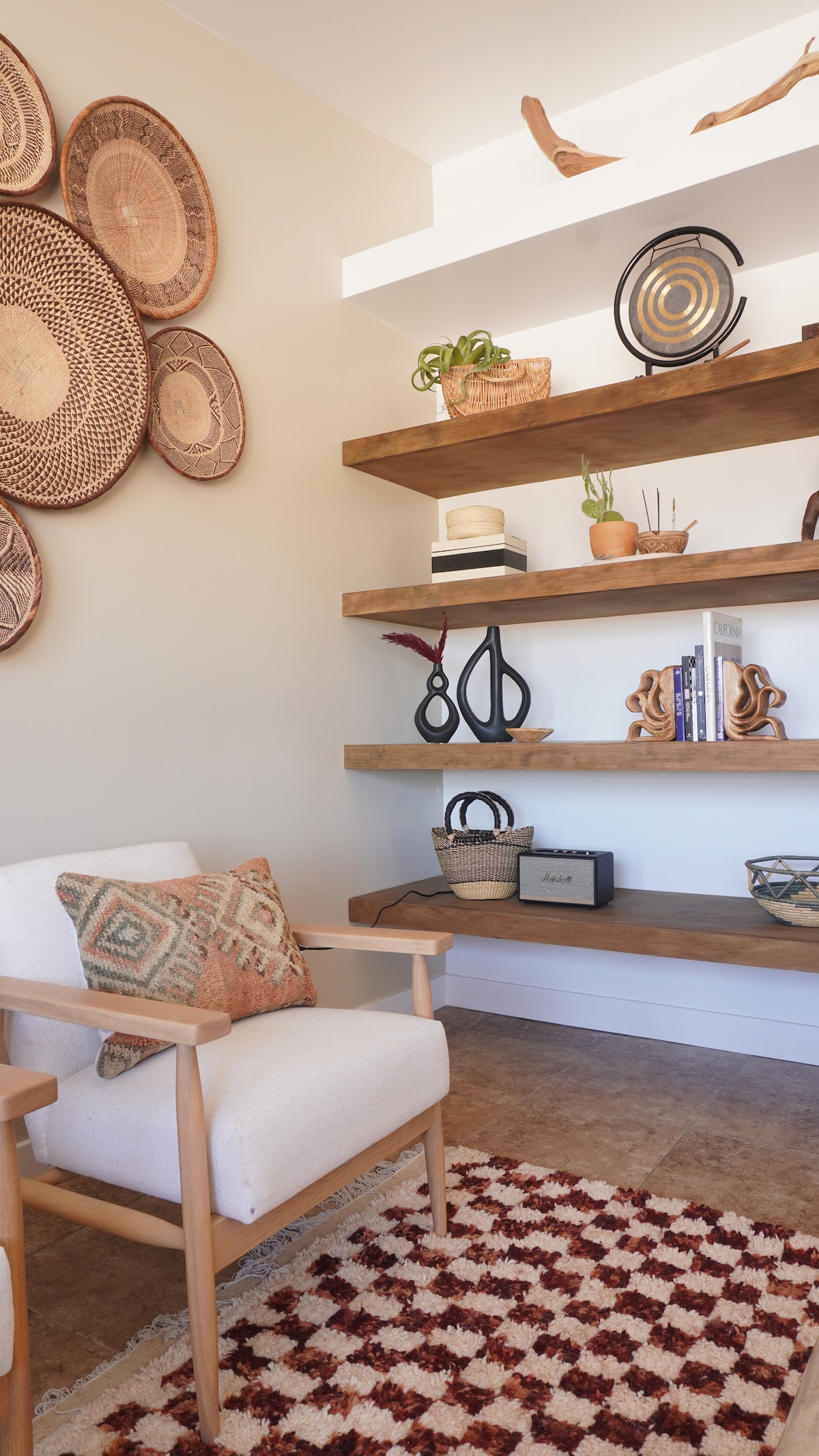 Read, listen to music chime a gong and chill.