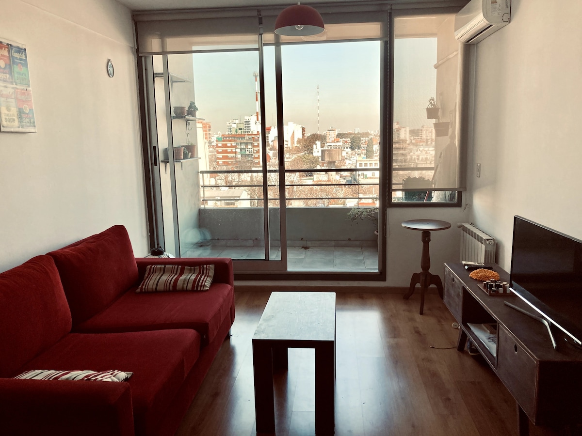 Departamento de 2 ambientes de 65 m² con balcón en Chacarita