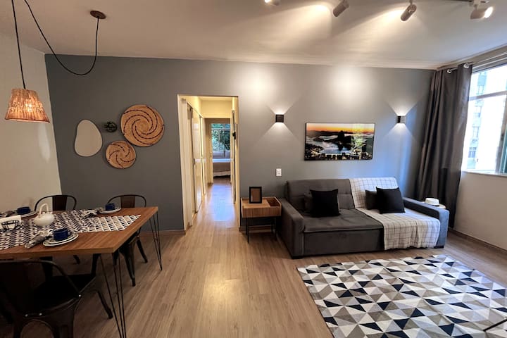 Leblon Praia_03 quartos e garagem