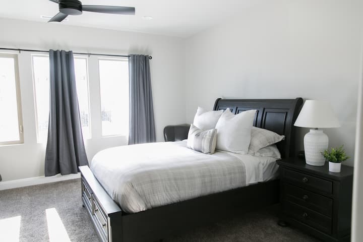 Tons of natural light in Master Suite #3. 