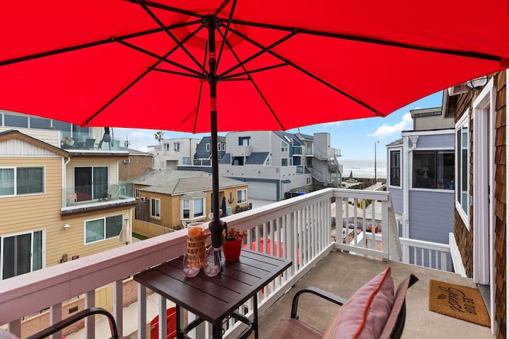 Mission Beach Gem! Steps to sand, a comfy retreat!