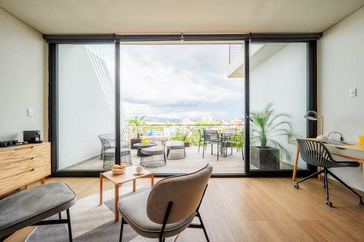 Capitalia | Elegant Terrace & CDMX’s Elite Area