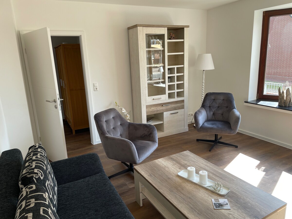 Beliebte Airbnb-Anzeige: Modern & central accommodation in the ElbeWeser triangle in Cuxhaven