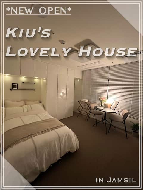 *KIU's House*#Lake 1min#Lotte world 5min#Long stay