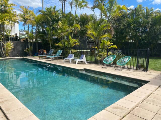 Resort-style 4 bed-room house with pool.