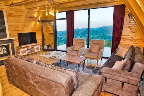 Successful Airbnb property: Tenta bungalow: Large garden, panoramic views in Ardeşen