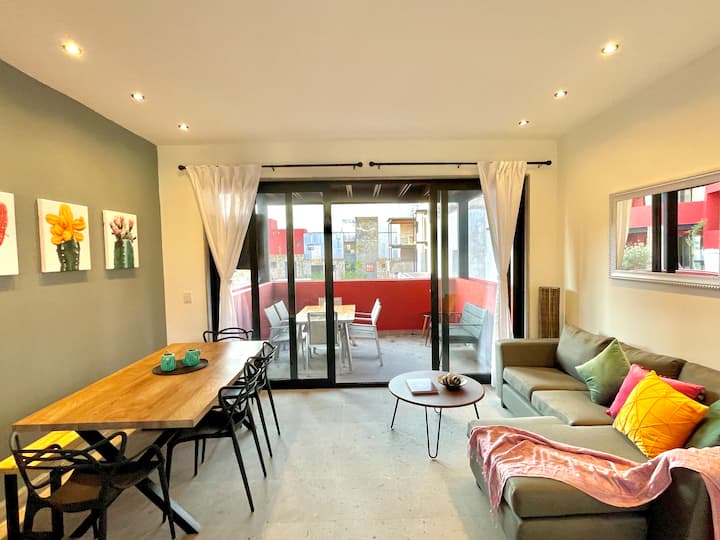 Hermoso Departamento Con 4 Hab, Casa Luna Sma - San Miguel de Allende