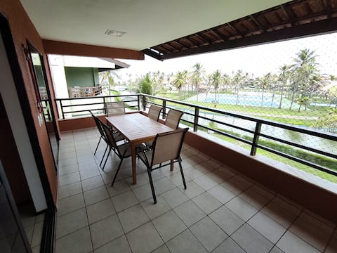 Apartment in beautiful condominium in Porto das Dunas