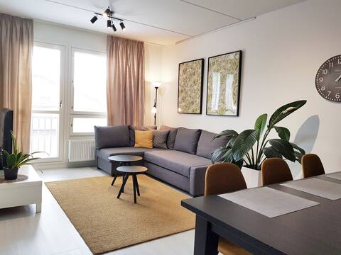 New 2-room apartment near center, idyllic location