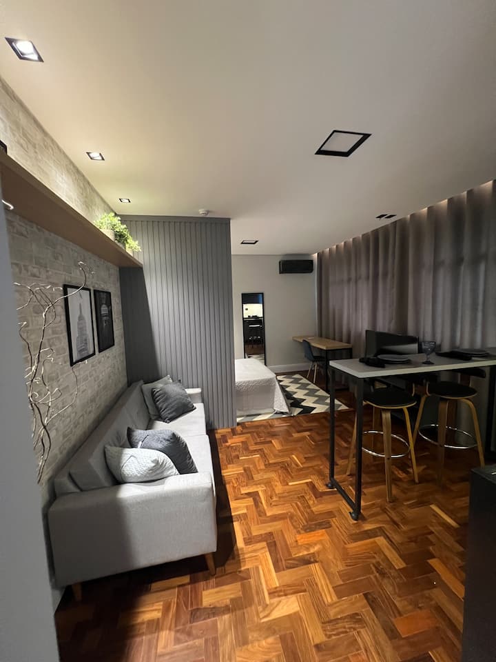Studio C/vista Ao Lado Terraço Itália Ac/wifi 300m - São Paulo