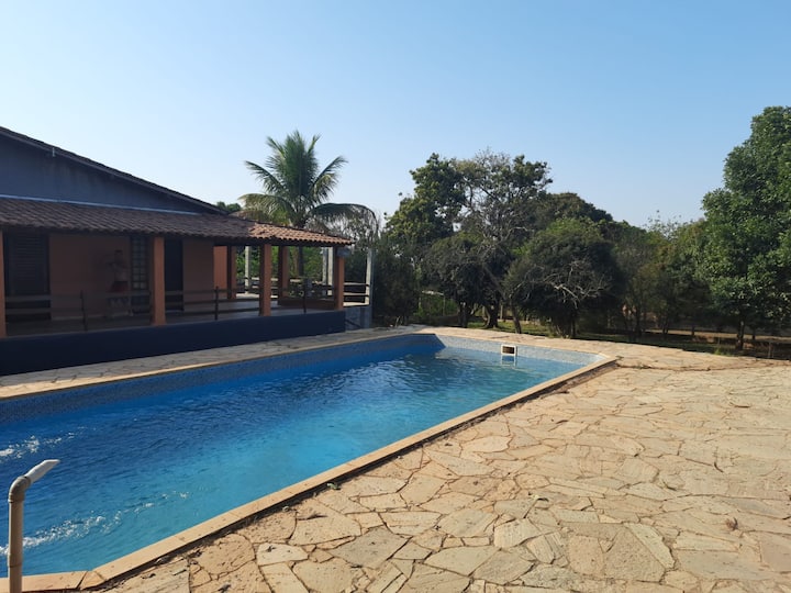 Casa 4 quartos, com piscina