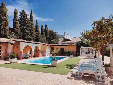 Charming country house near Granada and the coast.