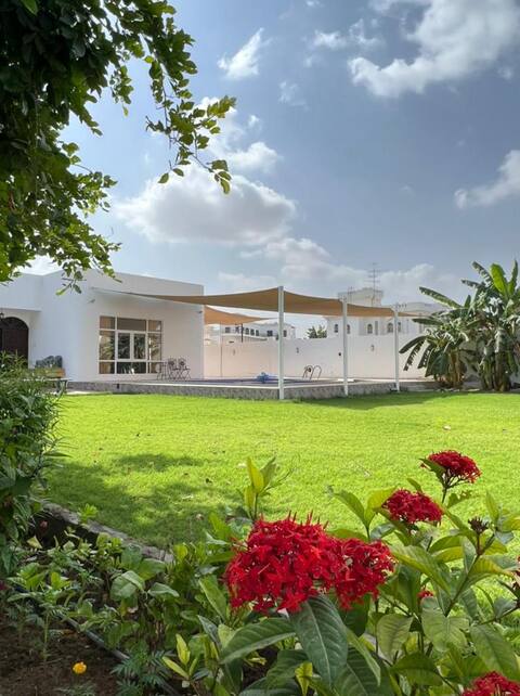 Spacious Home in Muscat with a private pool& Wi-Fi