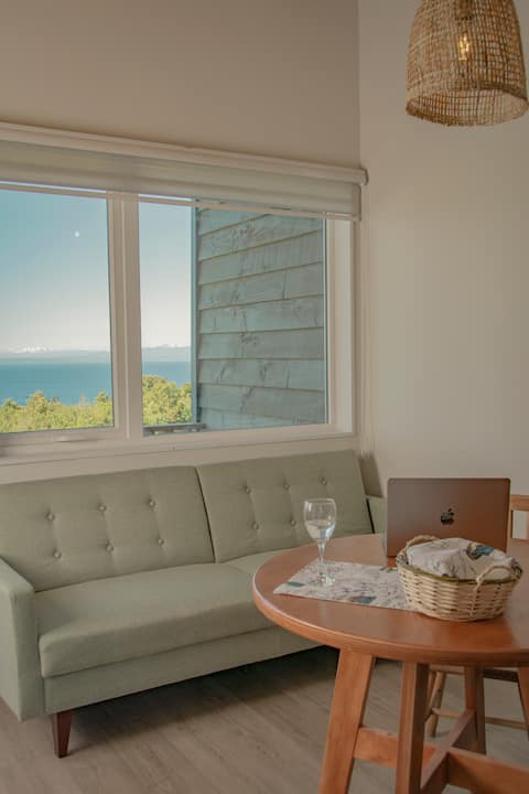 Successful Airbnb property: Loft with Lake & Volcano Views + Hot Tub in Frutillar