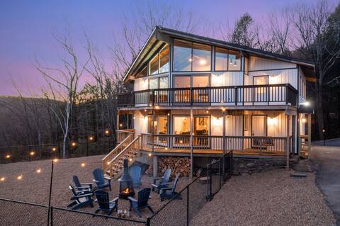 Lake Winnipesaukee & Gunstock Ski Mountain Views.