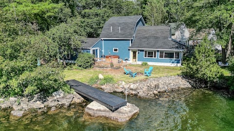 Lakefront: Private Hot Tub, Sauna & Free Massages!