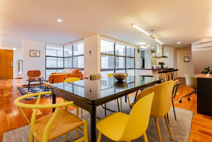 Stylish Apt near Reforma: Private Rooftop/Jacuzzi gallery image 4