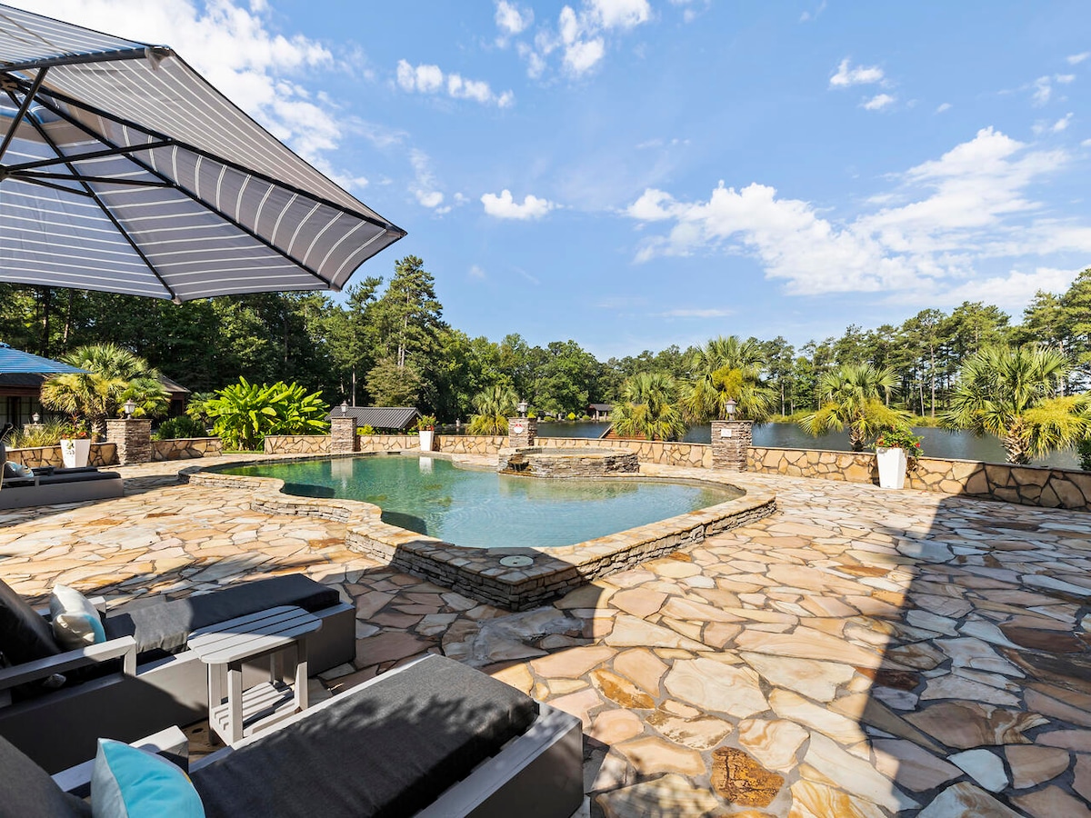 Fresh Look at Luxury 5Br Cabin Private Pool Lake Near Atlanta