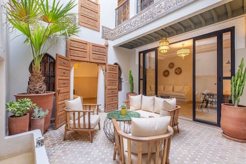 Riad Ahwak (أهواك) -exclusif- 10mn to Jamaa Al Fna