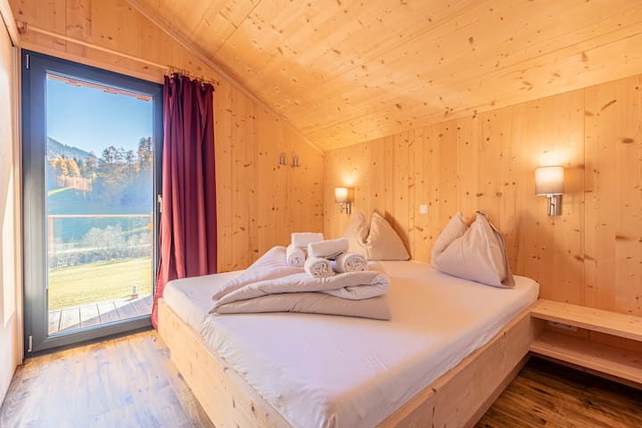 Príklad - spálňa - horská chata Wellness