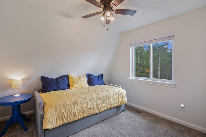 Third bedroom with a twin and a trundle.