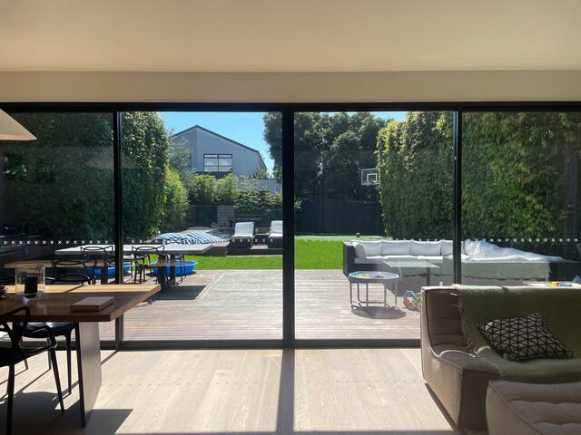 Architecturally designed family home with pool